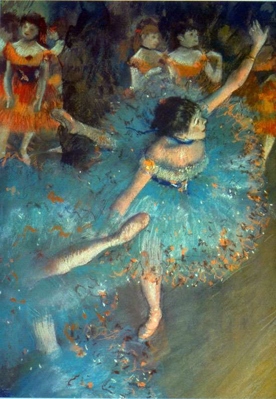 Obraz Degasa - Tancerka
