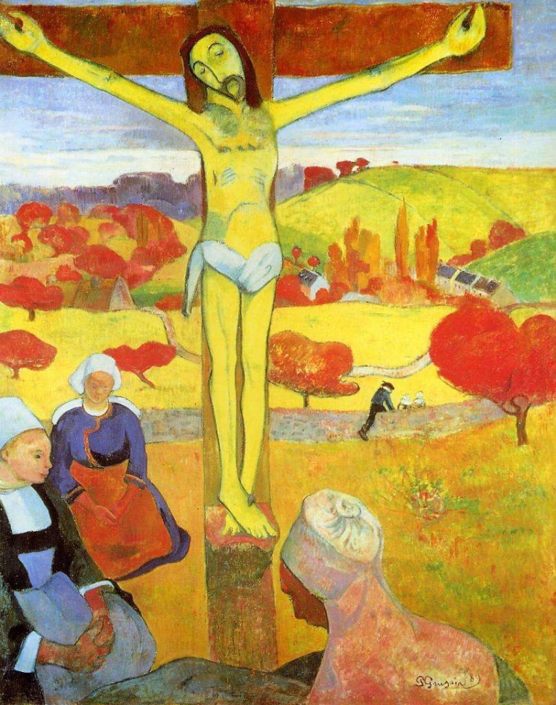 Gauguin - Żółty Chrystus / Yellow Christ 